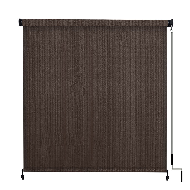 Rideau roulant filtrant la lumière, Chocolat, L 84 po x L 96 po