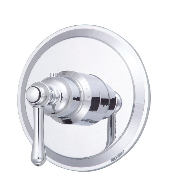 Garniture de robinet de douche thermostatique Opulence, Chrome