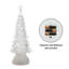 18.5"H Christmas Lighted Rotating Table Tree