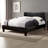 Aveiro Vegan Leather Platform Bed-1758173717-1758123607