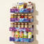 Magnetic Spice Rack For Refrigerator Door - 4 Pack Space Saving Kitchen Organizer With Strong Magnets For Easy Spice Storage And Access