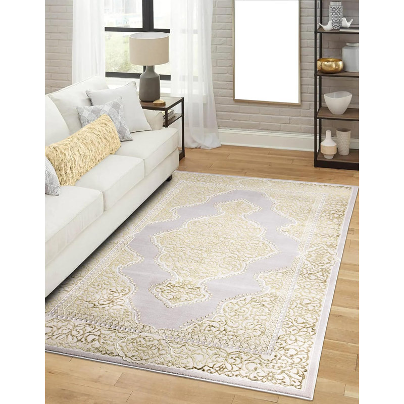 Carenda Floral Area Rug, Rectangle 200 x 290cm