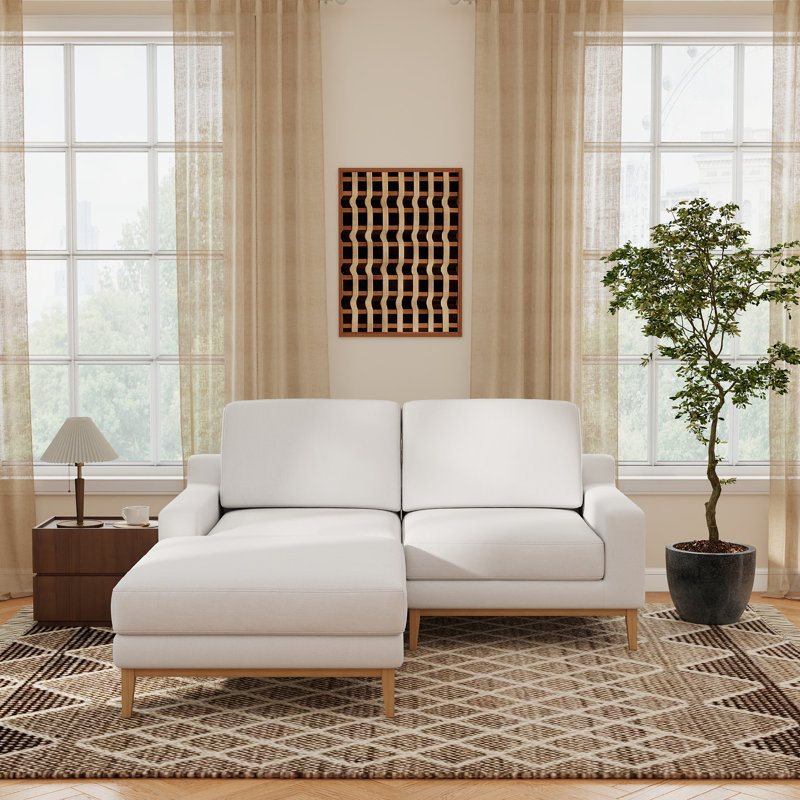 Canapé modulaire Bourbeau, Blanc
