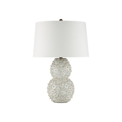Lampe de table blanche Jessamine