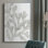 Toile tendue avec châssis Quiet Coral IV - prête à être accrochée