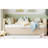 Modern Reylin Daybed Upholstered Daybed With Pop Up Trundle-505015625