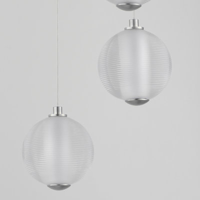 Luminaire suspendu à DEL 9 lumières Alicano
