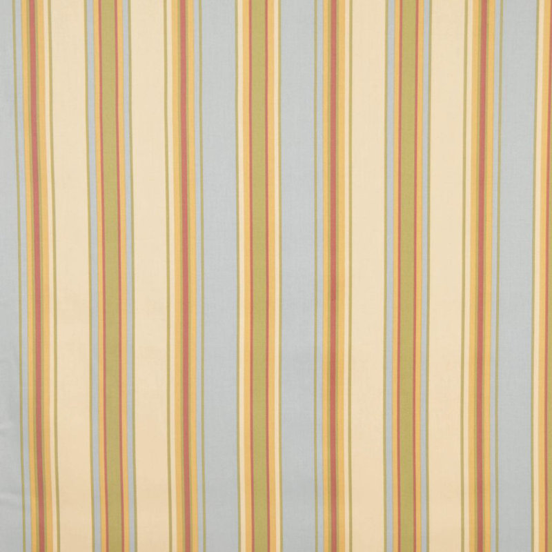 Thumbelina Striped Fabric, Azure