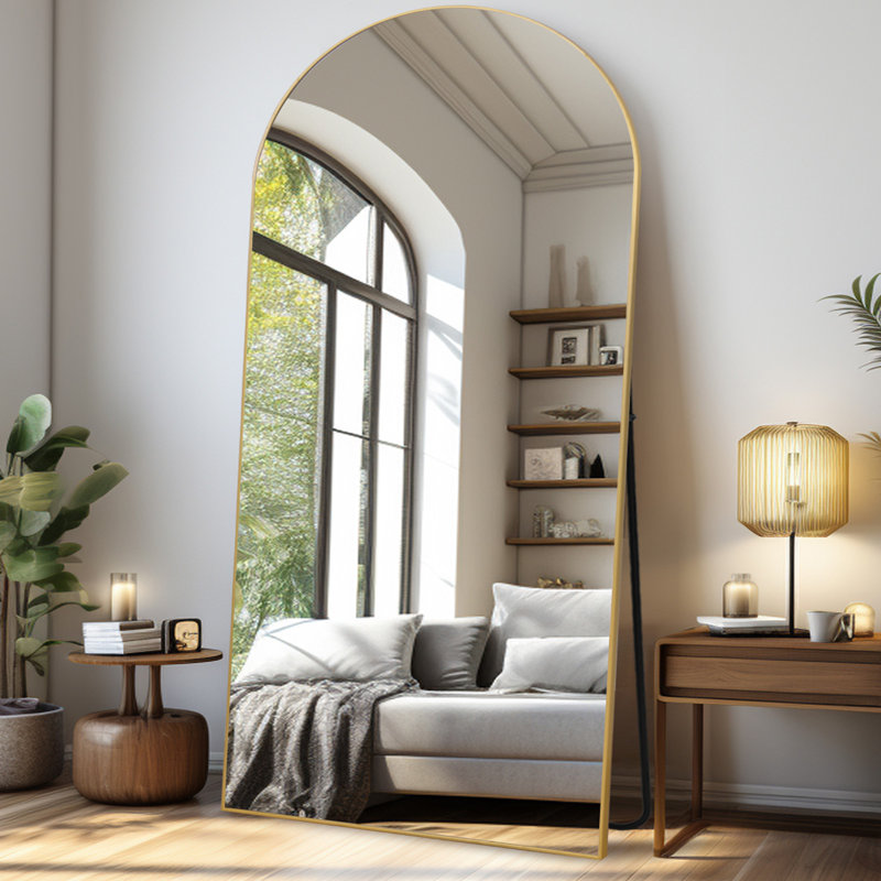 Miroir Kadeshia, Or, 76 po x 34 po