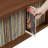 Eugene Record Player Stand With Vinyl Storage