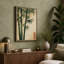 Bamboo Stems Japandi - Wrapped Canvas-1263570035-1263570033