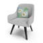 Housse et insert de coussin carré Sheila