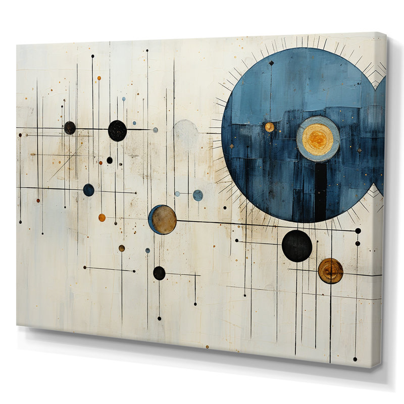 Impression sur toile «Folk Religion Cosmic Ocean II», Toile tendue, H 24 po x l 32 po