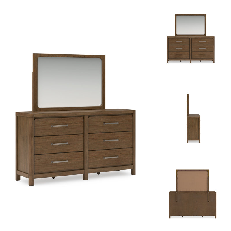 Commode et miroir Geovoni