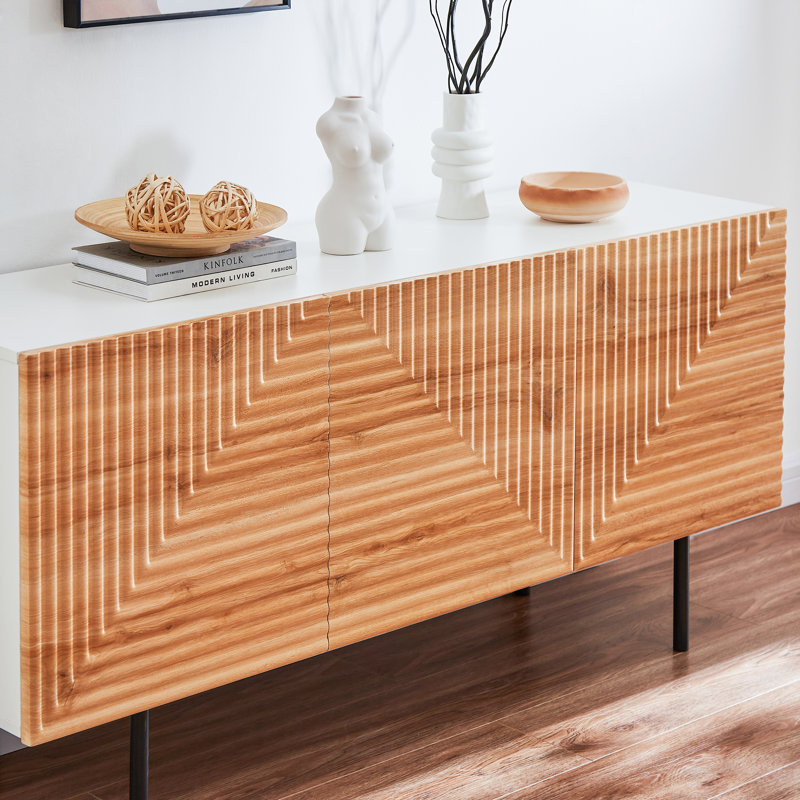 Flemmie Unfinished TV Stand for TVs up to 60"