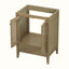 Base de meuble-lavabo simple 23,6 po seulement