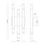 Draven 6 - Light LED Wallchiere