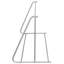 Metal Freestanding Bike Rack