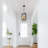 4 - Light Dimmable Geometric Lantern Modern Farmhouse Chandelier-954016063