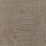 Celeste Timbre Geometric Wood Pulp Blend Pretrimmed Roll