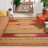 Bennett Hand Woven Wool Southwestern Rug-1227264609