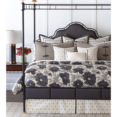 Midnight Poppy Comforter