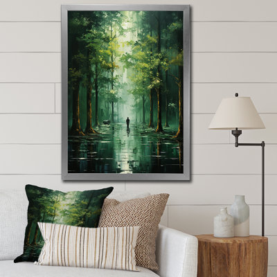 " Solitude In Forest Of Emerald II "