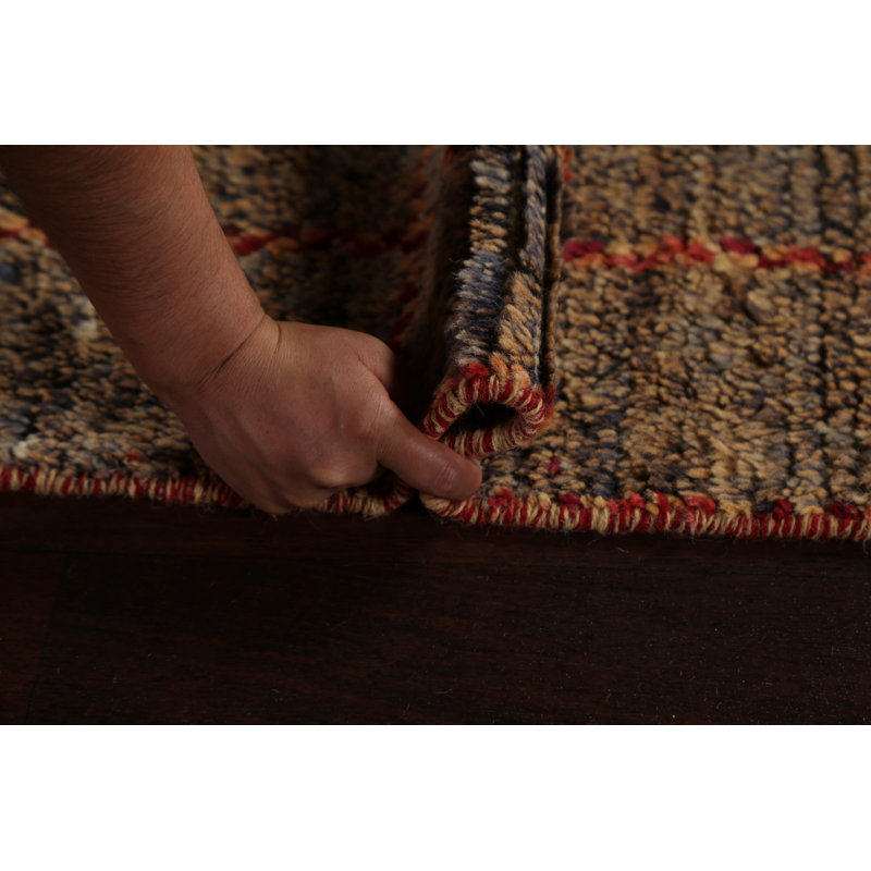 Tapis de couloir marocain en laine noué à la main 2 x 17