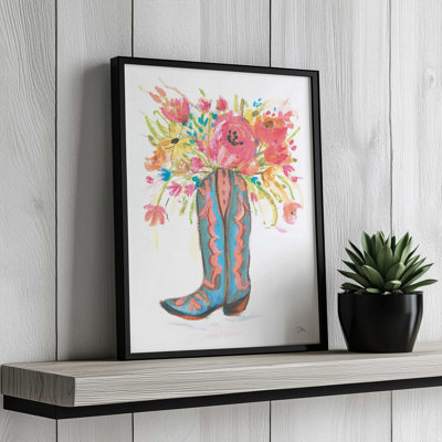 Blooming Boot by Jessica Mingo Art Print