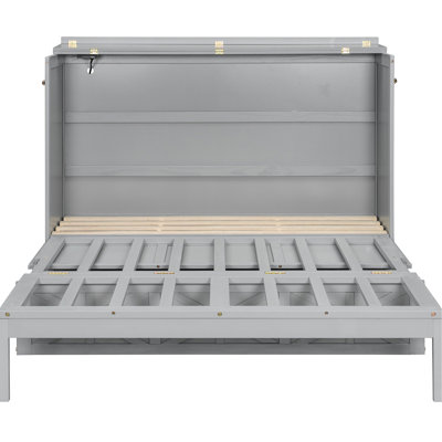 Brushed Gray Queen Bed, Connectivity, And Drawers For A Neat Room Bedding, Hassle - Charging