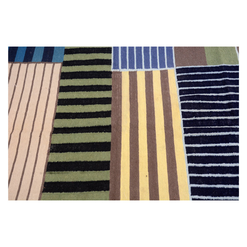 Burnside Geometric Hand Woven 165cm X 230cm Area Rug