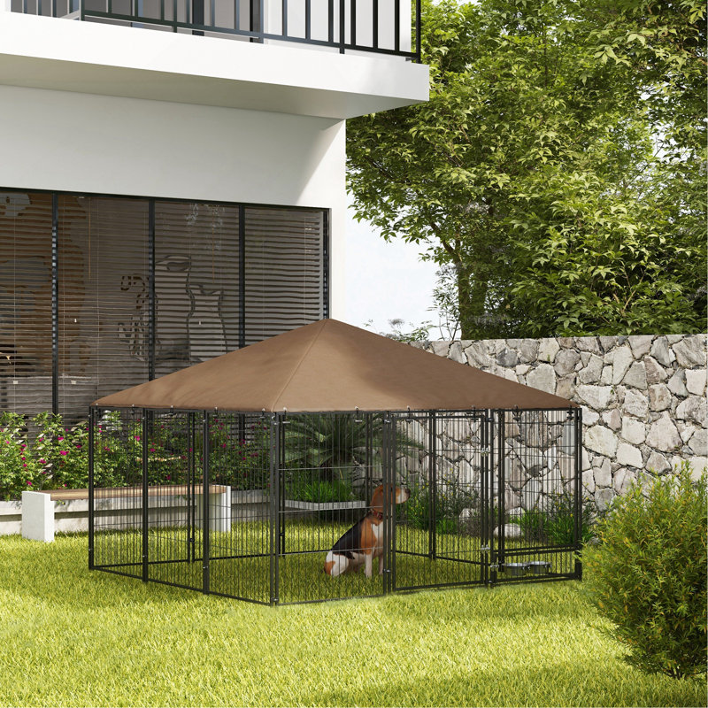 Outside Dog Kennel