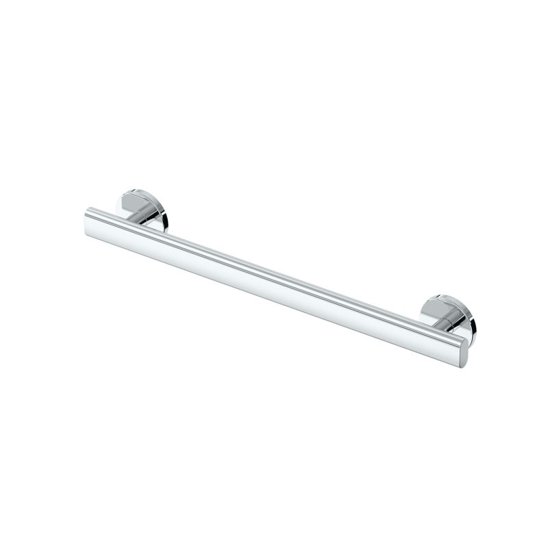 Barre d'appui Nouveau, Chrome chrome, H 2,38 po x l 22 po x P 1,25 po