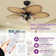 Bay Isle Home™ 52'' Ceiling Fan with LED Lights