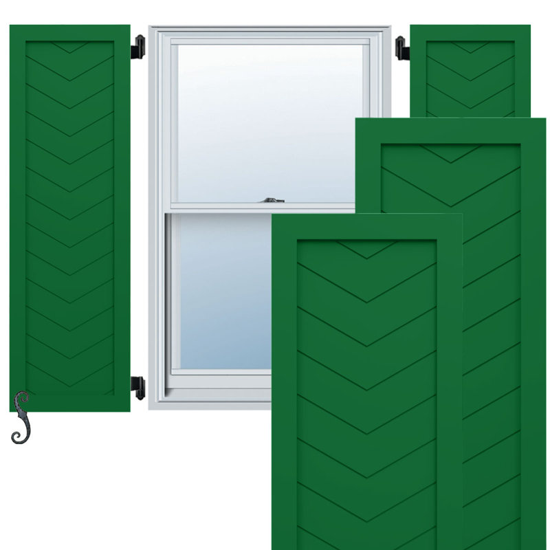 Volets EnduraCore, Vert Guignet, L 18 po, H 39 po