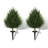 32?Artificial Simulation Cedar Suit Tower Shaped Leaf Fake Tree