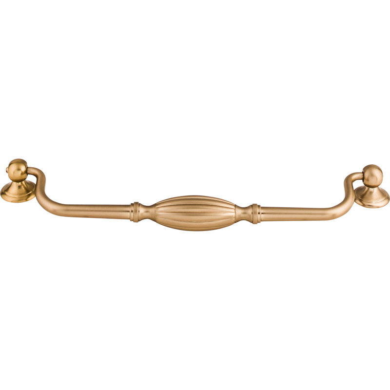 Tuscany 5 1/16" Center to Center Drop handle, Brushed Bronze, 8 13/16" Center to Center