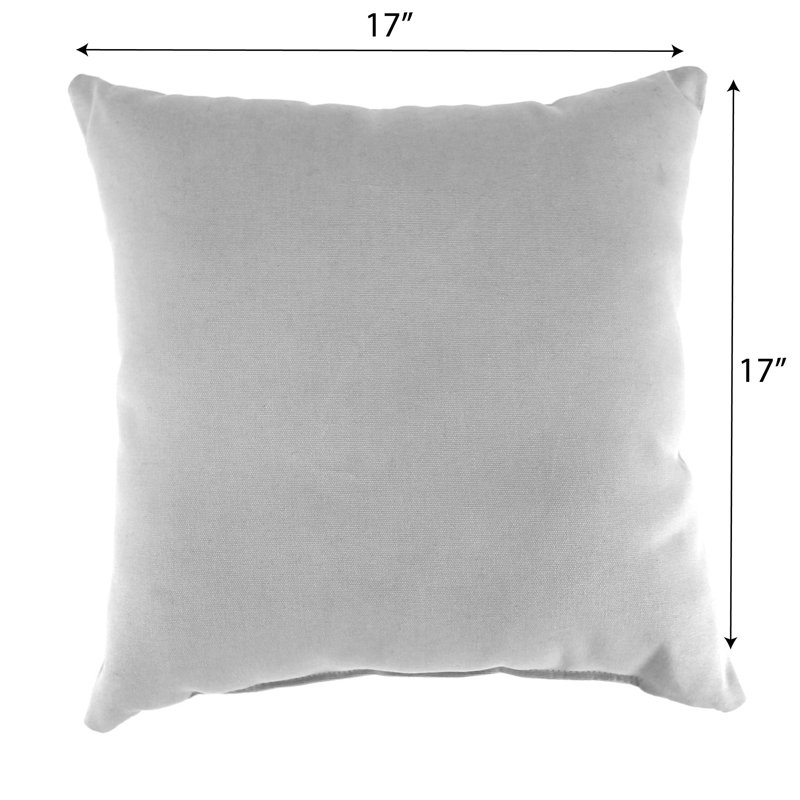 18" x 18" Indoor Throw Pillow, Hatched Capri Blue