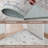 Distressed Oushak Area Rug - Boho Vintage Geometric Print Soft Carpet For Living Room Bedroom-592238499-592238498