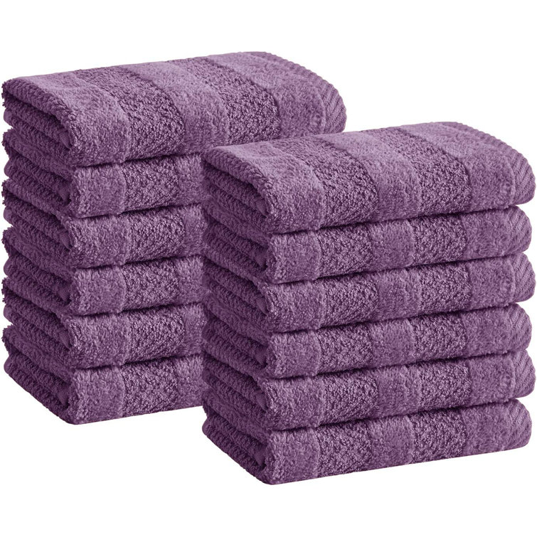 Cannon 6-Piece White Cotton Quick Dry Bath Towel Set (Shear Bliss