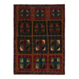 One-of-a-Kind Rectangle 6’ X 8’2” Hand Knotted Area Rug
