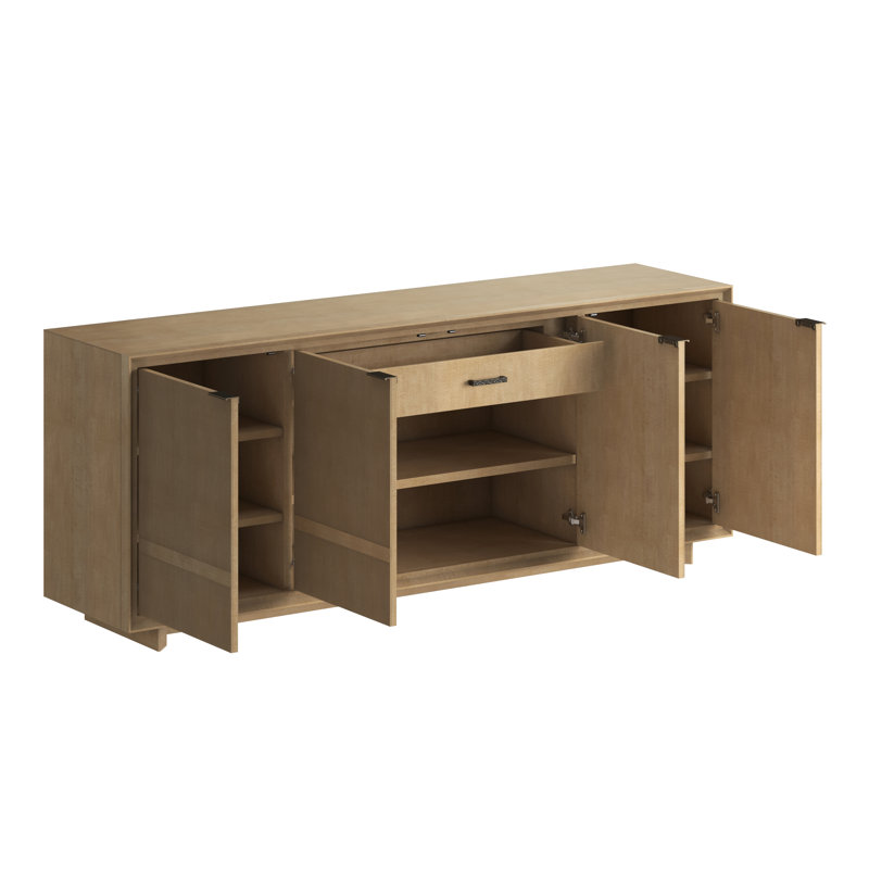 Loft Solid Wood 32'' H Media Shelves