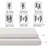 TalatexHome Premium Latex Topper California King Size 3" (Medium Firm)-1184348643