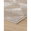 Hamilton Modern Metallic Sheen Area Rug - Polypropylene Weaving - Jute Backing -  Mosaic Geometric Triangle Design Rugs, Mocha-113425130