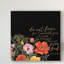 « floral foi iii », art textuel sur toile tendue-25481685