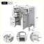 Meuble-lavabo moderne avec lavabo supérieur et 2 tiroirs-1459612727