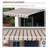 Outsunny Retractable Awning, Patio Awnings, Sunshade Shelter W/ Manual Crank Handle, UV & Water-Resistant Fabric And Aluminum Frame  Deck, Balcony, Yard,  Stripes-1924271347