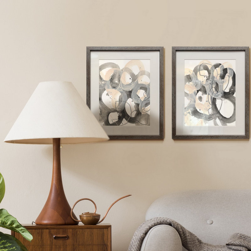 Tangled Circuit I-Framed 2 Piece Set - 2 Piece Picture Frame Print