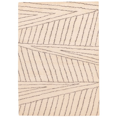 Tapis crème Looma 5 pi 3 po x 7 pi 6 po