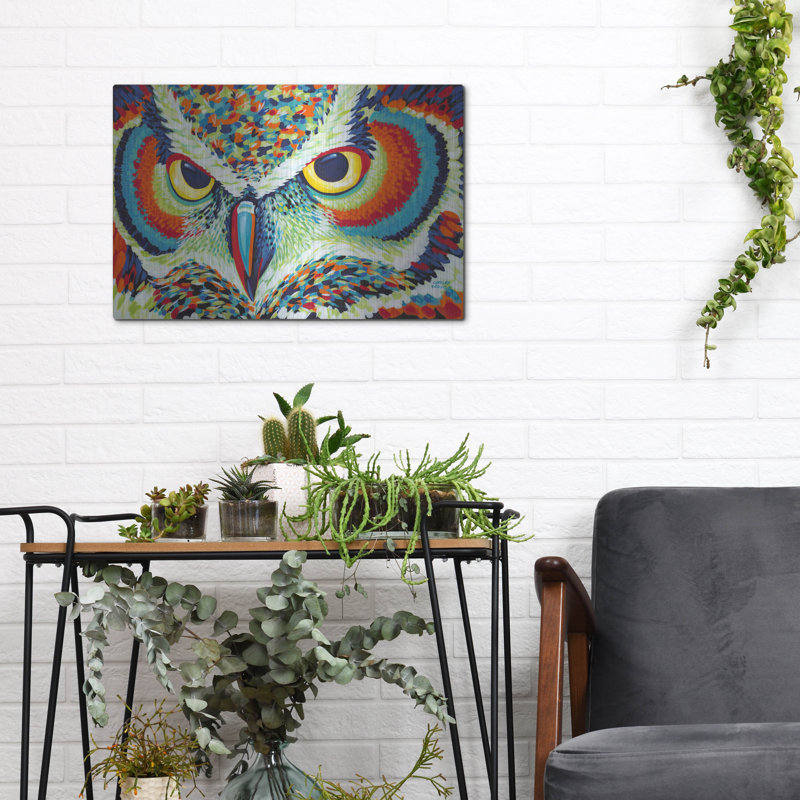 «Bright Eyes» par Carolee Vitaletti, H 12 po x l 16 po